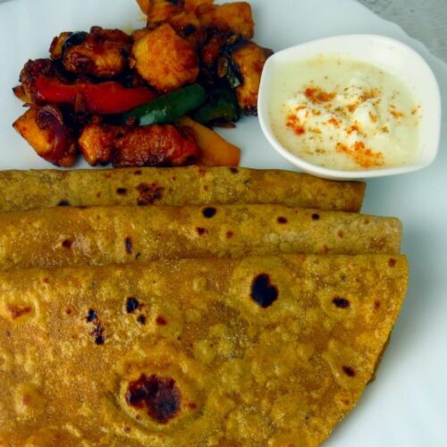 Gummadikaya Paratha