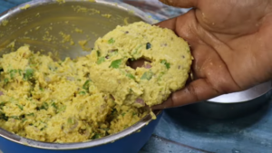 Mokkajonna garelu / Corn vada recipe Chef saru