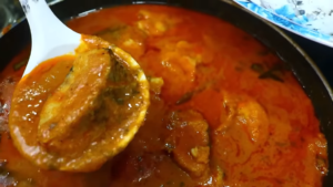 Chepala pulusu / Fish curry (Nellore chepala pulusu) / Chepala kura / Chepala curry / Fish pulusu / Andhra & Telangana style fish curry chef saru